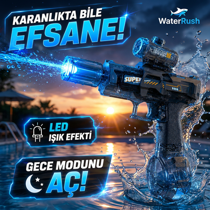 WaterRush / Elektrikli Ateş Efektli Su Tabancası