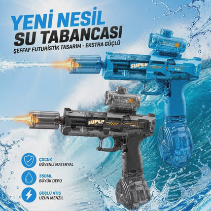 WaterRush / Elektrikli Ateş Efektli Su Tabancası